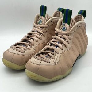 Nike Air Foamposite One Particle Beige Basketball Sneakers Pink Women's 7.5